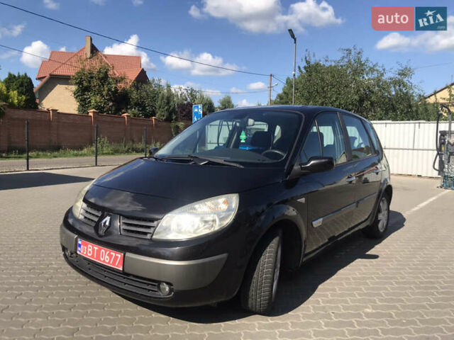 Черный Рено Сценик, объемом двигателя 1.6 л и пробегом 168 тыс. км за 4499 $, фото 1 на Automoto.ua
