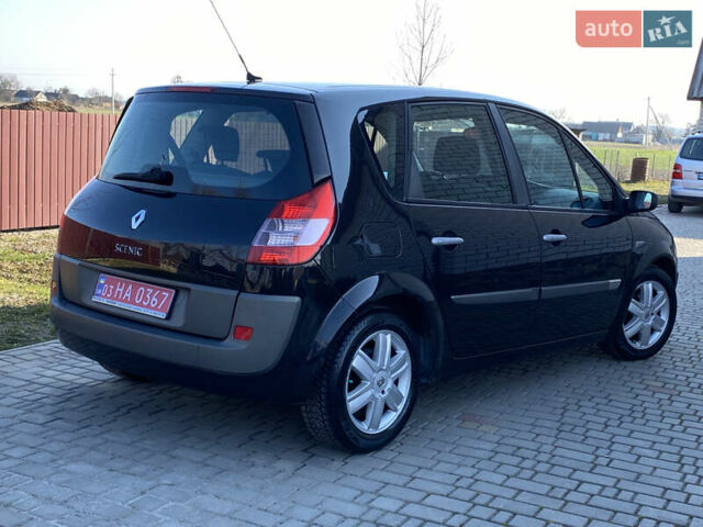 Черный Рено Сценик, объемом двигателя 1.6 л и пробегом 242 тыс. км за 4550 $, фото 10 на Automoto.ua