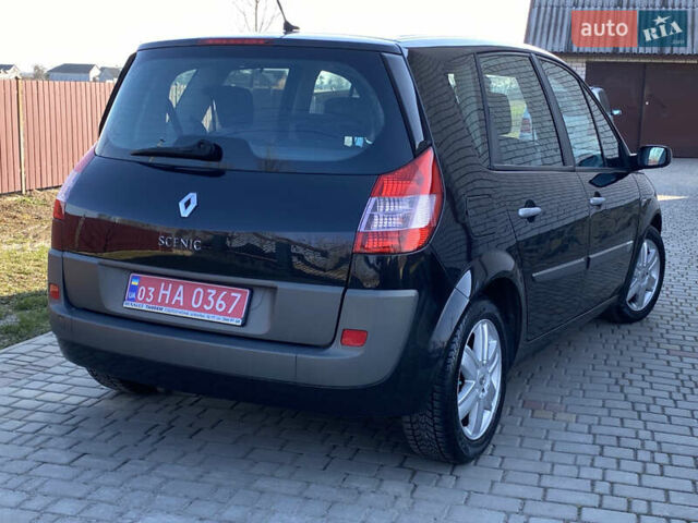 Черный Рено Сценик, объемом двигателя 1.6 л и пробегом 242 тыс. км за 4550 $, фото 12 на Automoto.ua