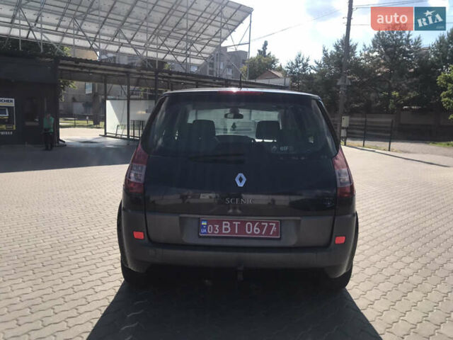 Черный Рено Сценик, объемом двигателя 1.6 л и пробегом 168 тыс. км за 4499 $, фото 4 на Automoto.ua