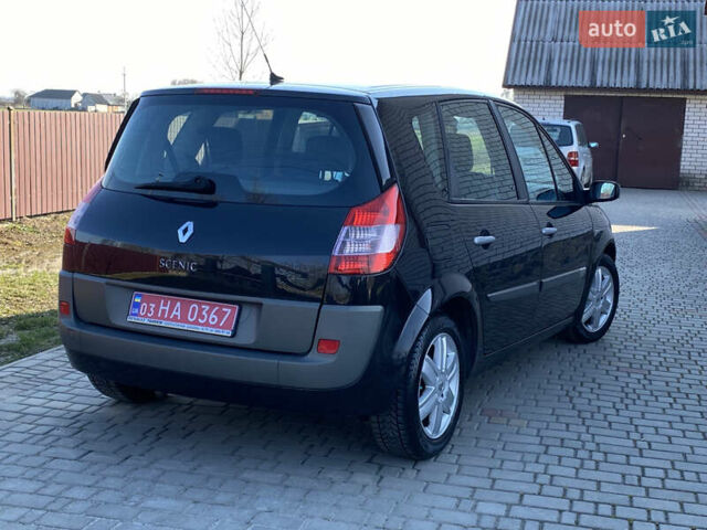Черный Рено Сценик, объемом двигателя 1.6 л и пробегом 242 тыс. км за 4550 $, фото 11 на Automoto.ua
