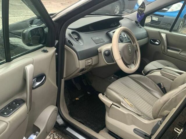 Черный Рено Сценик, объемом двигателя 1.9 л и пробегом 115 тыс. км за 3999 $, фото 4 на Automoto.ua