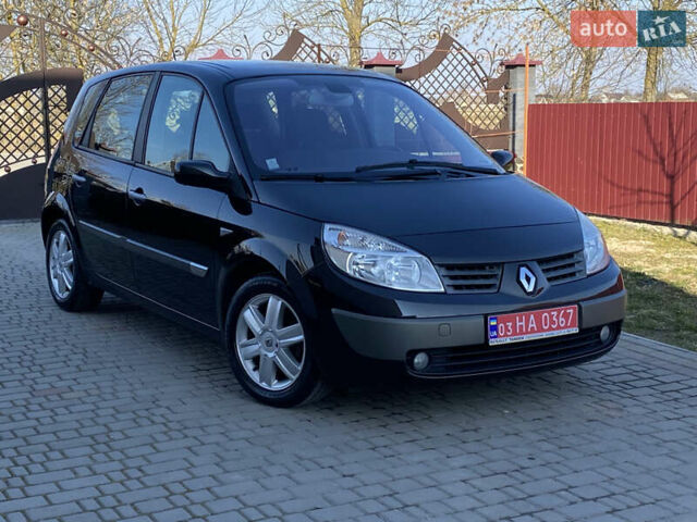 Черный Рено Сценик, объемом двигателя 1.6 л и пробегом 242 тыс. км за 4550 $, фото 7 на Automoto.ua