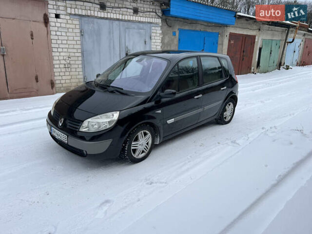 Чорний Рено Сценік, об'ємом двигуна 1.6 л та пробігом 170 тис. км за 4200 $, фото 5 на Automoto.ua