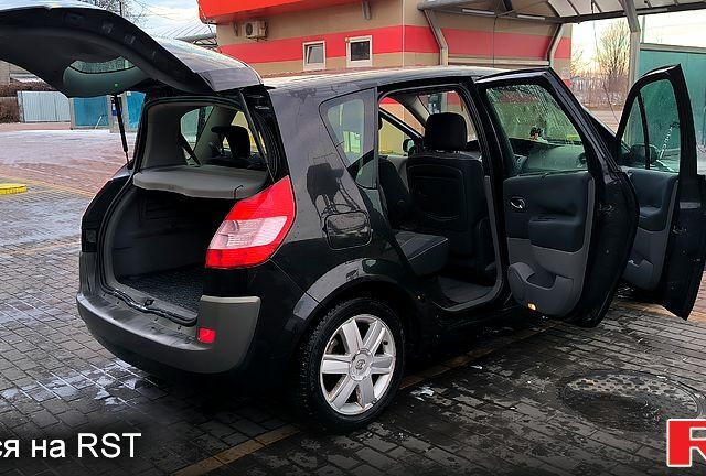Черный Рено Сценик, объемом двигателя 1.6 л и пробегом 221 тыс. км за 4600 $, фото 1 на Automoto.ua