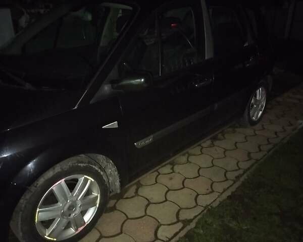 Черный Рено Сценик, объемом двигателя 1.6 л и пробегом 304 тыс. км за 4100 $, фото 1 на Automoto.ua