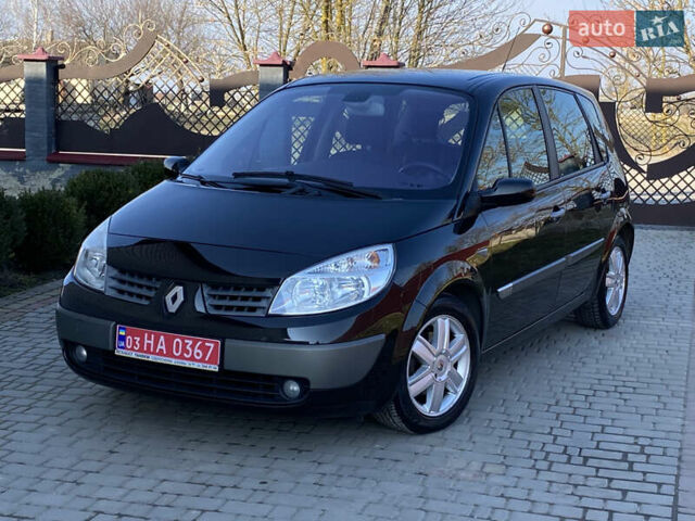 Черный Рено Сценик, объемом двигателя 1.6 л и пробегом 242 тыс. км за 4550 $, фото 4 на Automoto.ua