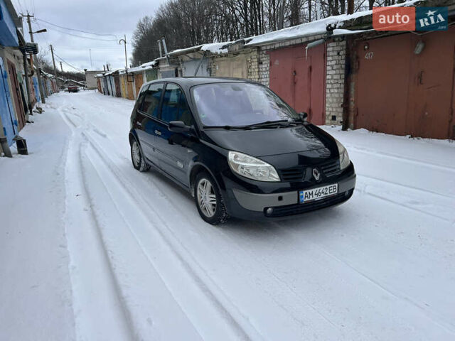 Чорний Рено Сценік, об'ємом двигуна 1.6 л та пробігом 170 тис. км за 4200 $, фото 1 на Automoto.ua