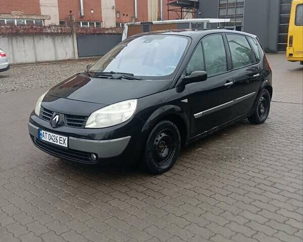 Черный Рено Сценик, объемом двигателя 1.6 л и пробегом 199 тыс. км за 4350 $, фото 8 на Automoto.ua