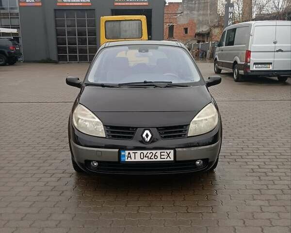 Черный Рено Сценик, объемом двигателя 1.6 л и пробегом 199 тыс. км за 4350 $, фото 5 на Automoto.ua