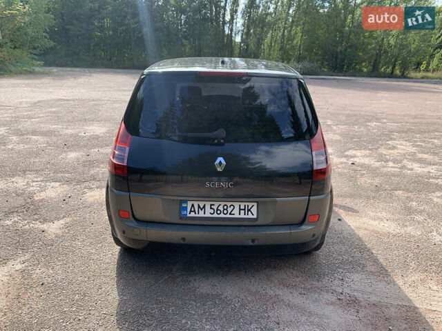 Черный Рено Сценик, объемом двигателя 2 л и пробегом 274 тыс. км за 5350 $, фото 5 на Automoto.ua