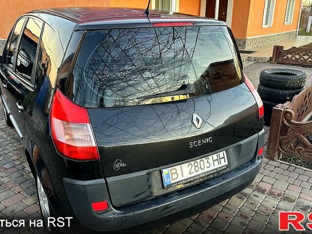 Черный Рено Сценик, объемом двигателя 1.6 л и пробегом 231 тыс. км за 4500 $, фото 2 на Automoto.ua