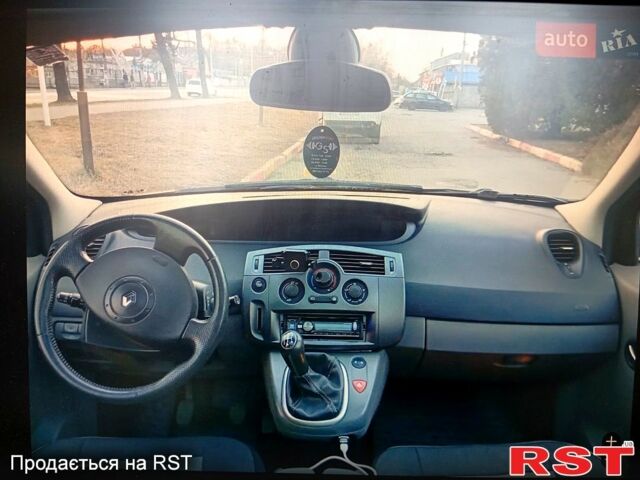 Черный Рено Сценик, объемом двигателя 1.6 л и пробегом 155 тыс. км за 4300 $, фото 5 на Automoto.ua