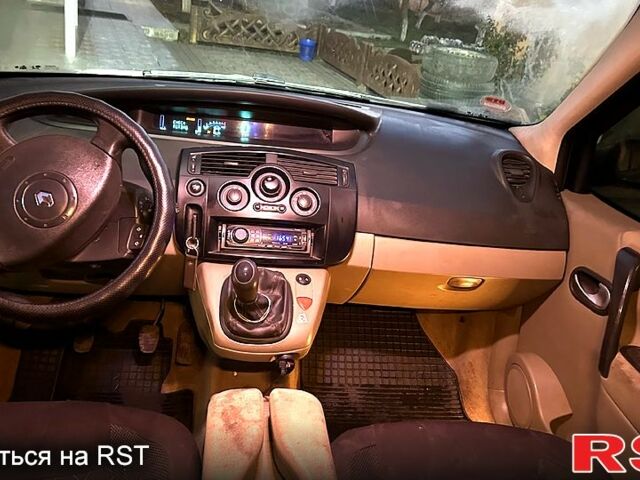 Черный Рено Сценик, объемом двигателя 1.6 л и пробегом 231 тыс. км за 4500 $, фото 5 на Automoto.ua