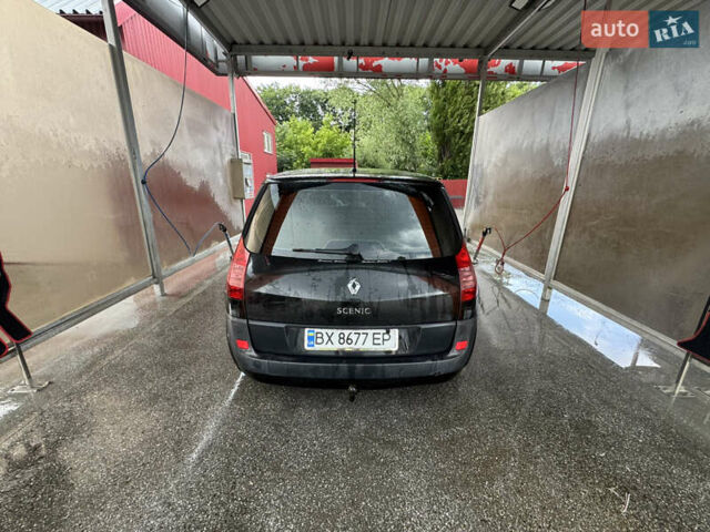 Черный Рено Сценик, объемом двигателя 1.6 л и пробегом 303 тыс. км за 4500 $, фото 4 на Automoto.ua