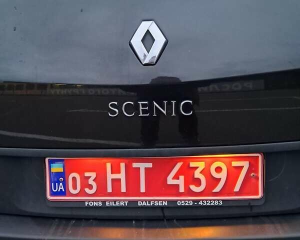 Черный Рено Сценик, объемом двигателя 1.6 л и пробегом 242 тыс. км за 4999 $, фото 10 на Automoto.ua