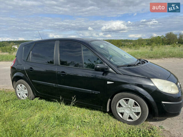 Черный Рено Сценик, объемом двигателя 1.6 л и пробегом 130 тыс. км за 4600 $, фото 1 на Automoto.ua