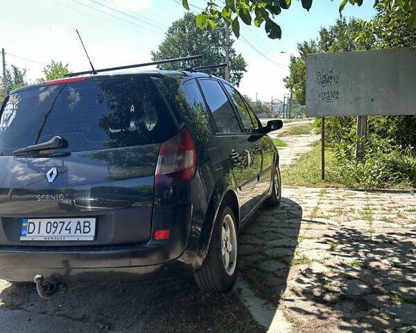 Черный Рено Сценик, объемом двигателя 1.6 л и пробегом 240 тыс. км за 5300 $, фото 3 на Automoto.ua