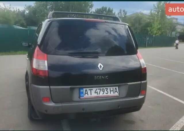 Черный Рено Сценик, объемом двигателя 1.87 л и пробегом 240 тыс. км за 3800 $, фото 6 на Automoto.ua