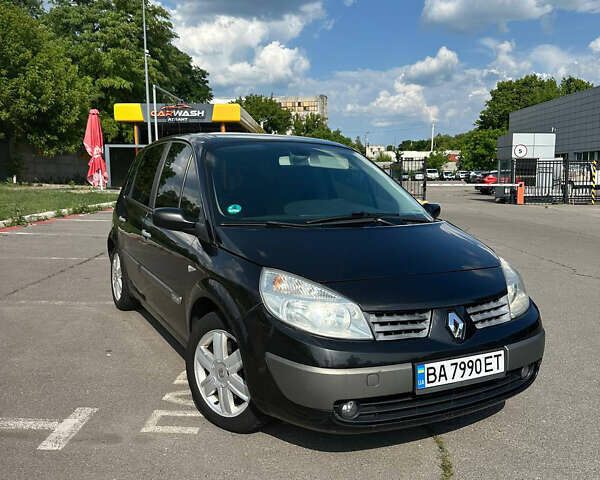 Черный Рено Сценик, объемом двигателя 2 л и пробегом 189 тыс. км за 4700 $, фото 2 на Automoto.ua
