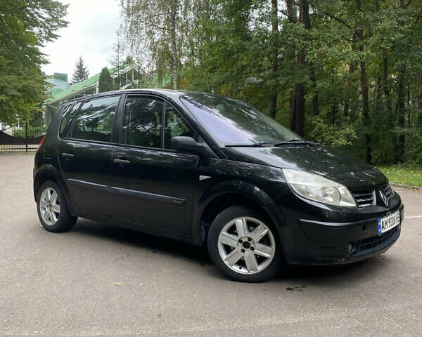 Черный Рено Сценик, объемом двигателя 1.6 л и пробегом 205 тыс. км за 3450 $, фото 1 на Automoto.ua