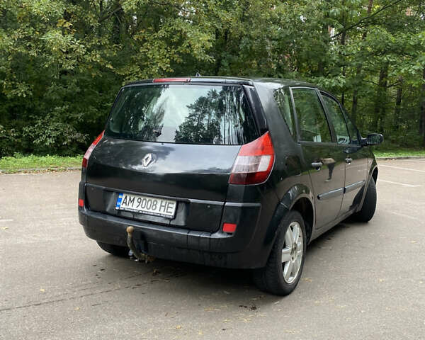 Черный Рено Сценик, объемом двигателя 1.6 л и пробегом 205 тыс. км за 3450 $, фото 3 на Automoto.ua