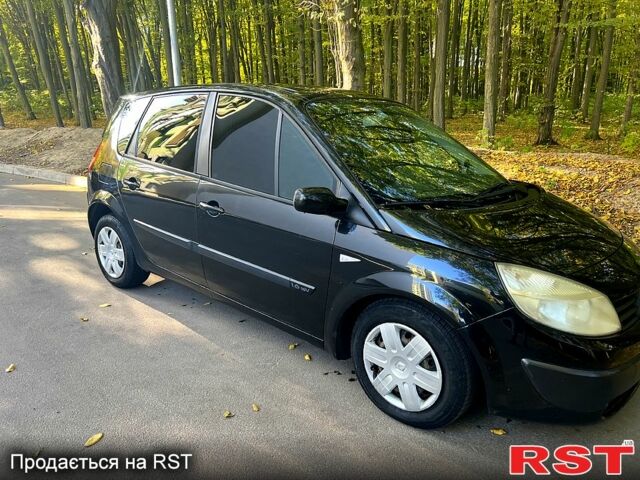 Черный Рено Сценик, объемом двигателя 1.6 л и пробегом 129 тыс. км за 5200 $, фото 10 на Automoto.ua