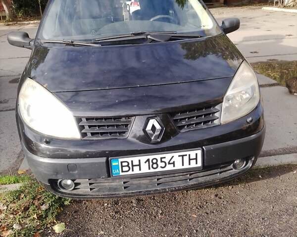 Черный Рено Сценик, объемом двигателя 1.6 л и пробегом 210 тыс. км за 4900 $, фото 5 на Automoto.ua