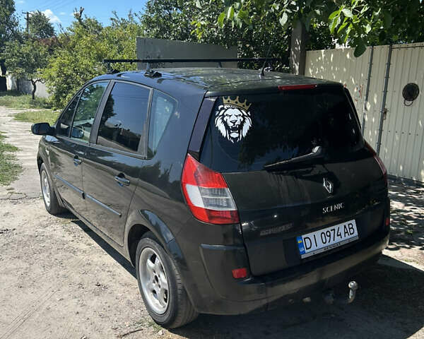 Черный Рено Сценик, объемом двигателя 1.6 л и пробегом 240 тыс. км за 5300 $, фото 1 на Automoto.ua