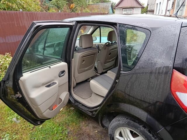 Черный Рено Сценик, объемом двигателя 1.6 л и пробегом 226 тыс. км за 3500 $, фото 7 на Automoto.ua