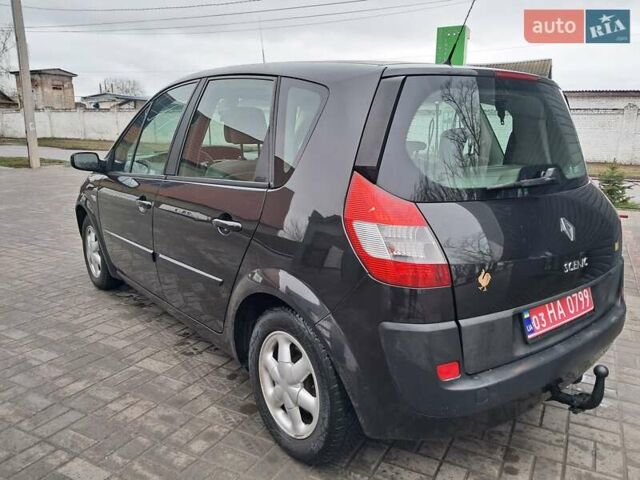Черный Рено Сценик, объемом двигателя 1.6 л и пробегом 241 тыс. км за 4990 $, фото 9 на Automoto.ua