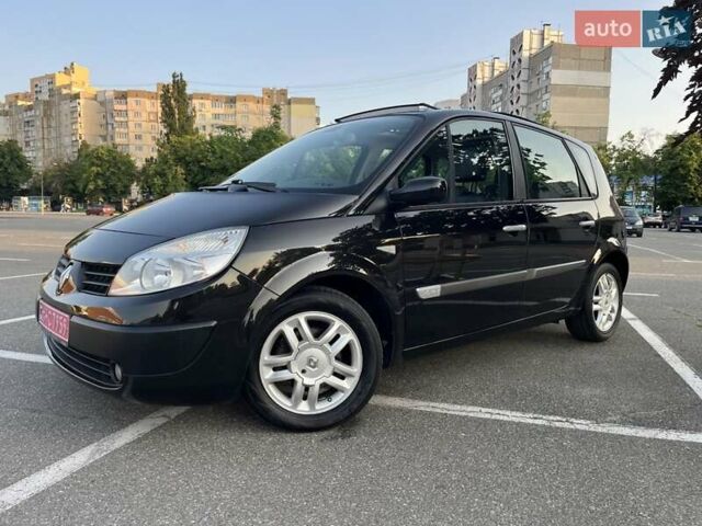 Черный Рено Сценик, объемом двигателя 1.6 л и пробегом 230 тыс. км за 5200 $, фото 1 на Automoto.ua