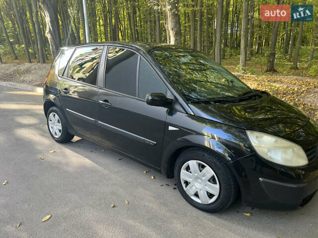 Черный Рено Сценик, объемом двигателя 1.6 л и пробегом 130 тыс. км за 4600 $, фото 11 на Automoto.ua
