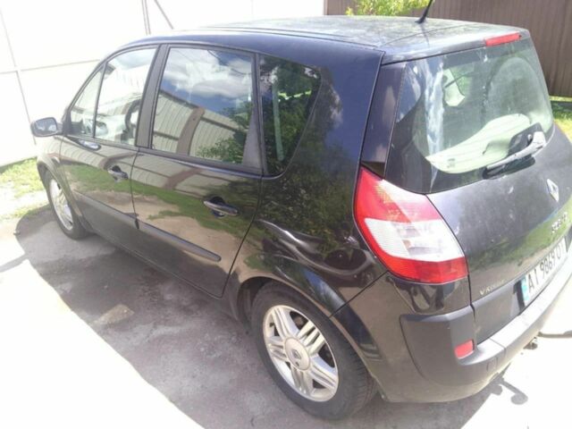 Черный Рено Сценик, объемом двигателя 1.6 л и пробегом 226 тыс. км за 3500 $, фото 2 на Automoto.ua