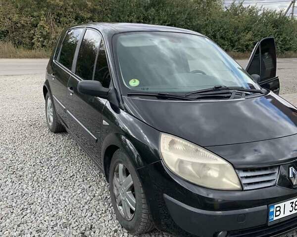 Черный Рено Сценик, объемом двигателя 1.5 л и пробегом 480 тыс. км за 4300 $, фото 3 на Automoto.ua