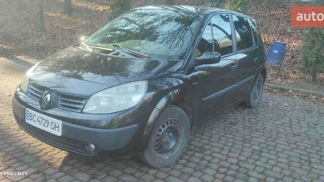 Черный Рено Сценик, объемом двигателя 1.46 л и пробегом 237 тыс. км за 4000 $, фото 4 на Automoto.ua