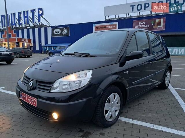 Черный Рено Сценик, объемом двигателя 1.6 л и пробегом 242 тыс. км за 4999 $, фото 3 на Automoto.ua