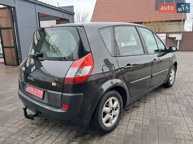 Черный Рено Сценик, объемом двигателя 1.6 л и пробегом 241 тыс. км за 4990 $, фото 7 на Automoto.ua