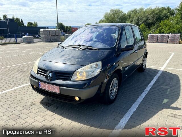 Черный Рено Сценик, объемом двигателя 1.6 л и пробегом 235 тыс. км за 4600 $, фото 1 на Automoto.ua