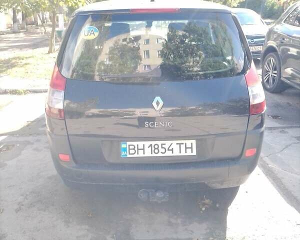 Черный Рено Сценик, объемом двигателя 1.6 л и пробегом 210 тыс. км за 4900 $, фото 1 на Automoto.ua