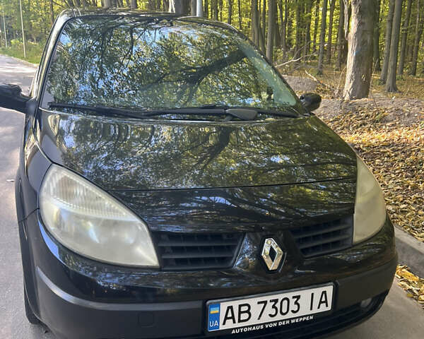 Черный Рено Сценик, объемом двигателя 1.6 л и пробегом 130 тыс. км за 4600 $, фото 12 на Automoto.ua