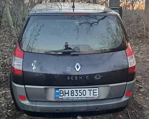 Черный Рено Сценик, объемом двигателя 1.87 л и пробегом 251 тыс. км за 4800 $, фото 1 на Automoto.ua