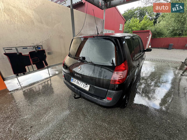 Черный Рено Сценик, объемом двигателя 1.6 л и пробегом 303 тыс. км за 4500 $, фото 3 на Automoto.ua