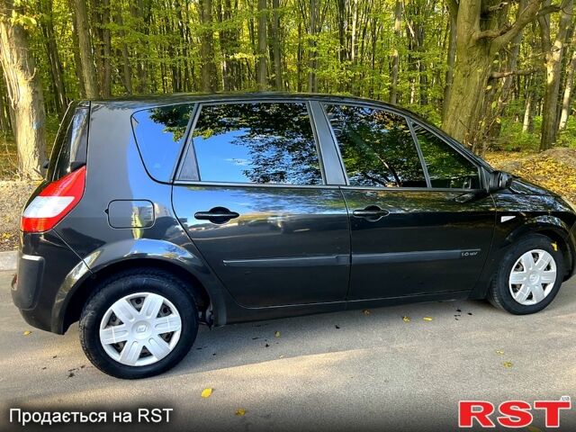 Черный Рено Сценик, объемом двигателя 1.6 л и пробегом 129 тыс. км за 5200 $, фото 9 на Automoto.ua