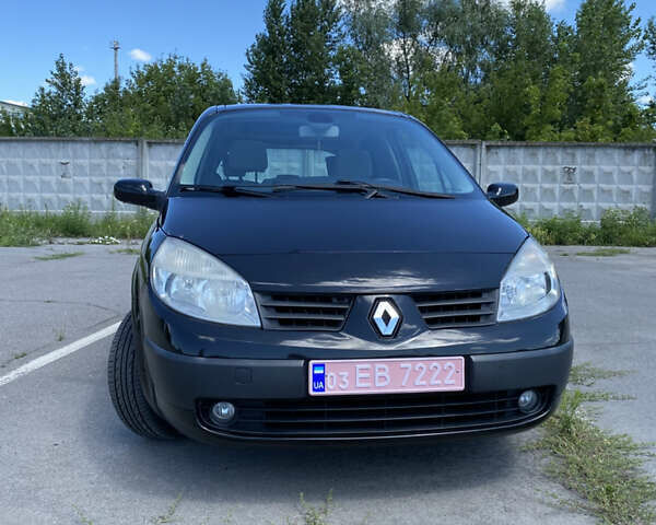 Черный Рено Сценик, объемом двигателя 1.6 л и пробегом 222 тыс. км за 5900 $, фото 1 на Automoto.ua