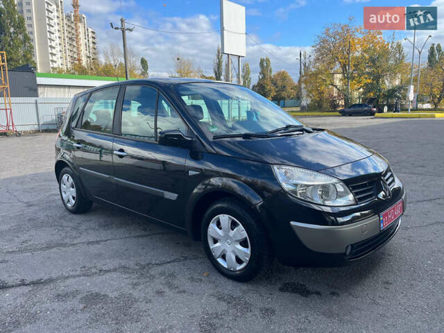 Черный Рено Сценик, объемом двигателя 1.6 л и пробегом 192 тыс. км за 5300 $, фото 4 на Automoto.ua