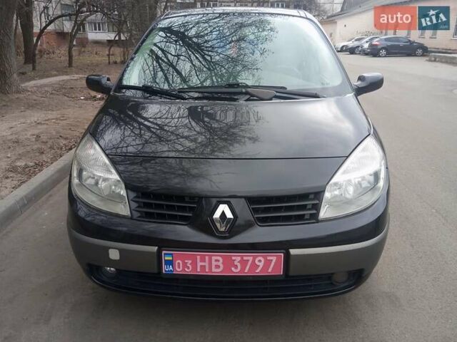 Черный Рено Сценик, объемом двигателя 1.6 л и пробегом 194 тыс. км за 5350 $, фото 2 на Automoto.ua