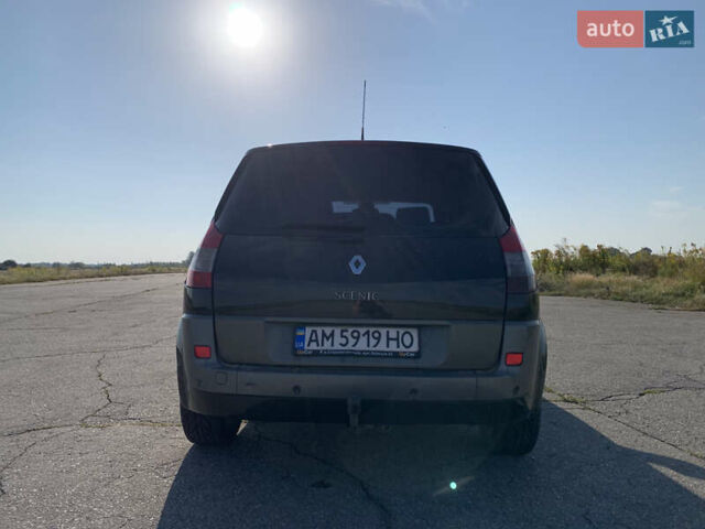 Черный Рено Сценик, объемом двигателя 1.6 л и пробегом 340 тыс. км за 4999 $, фото 2 на Automoto.ua