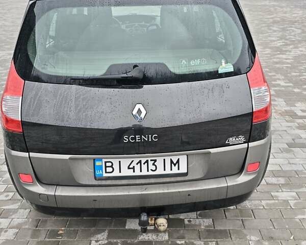 Черный Рено Сценик, объемом двигателя 1.6 л и пробегом 222 тыс. км за 5300 $, фото 8 на Automoto.ua