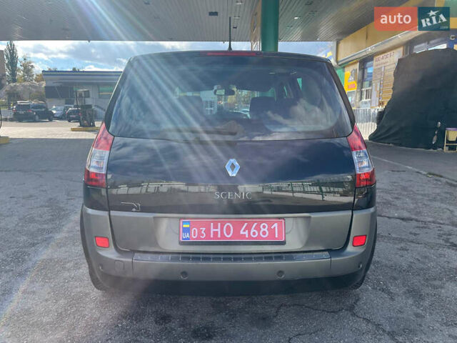 Черный Рено Сценик, объемом двигателя 1.6 л и пробегом 192 тыс. км за 5300 $, фото 13 на Automoto.ua
